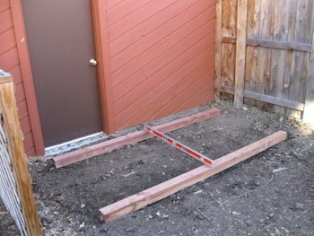 shed skid foundation level